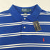 ポロバイラルフローレン Polo by RALPH LAUREN 90S ポニー 刺繍 ボーダー 半袖 ポロ シャツ メンズ import:XL