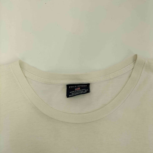 ポロスポーツラルフローレン POLO SPORT RALPH LAUREN 90S ロゴ プリント Tシャツ メンズ import:XXL