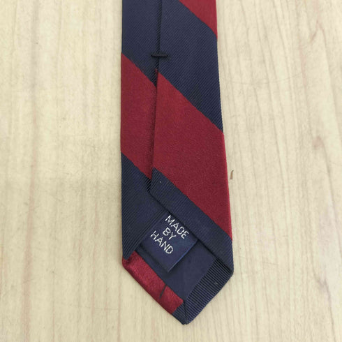 ラルフローレン RALPH LAUREN シルクコットン ストライプネクタイ メンズ