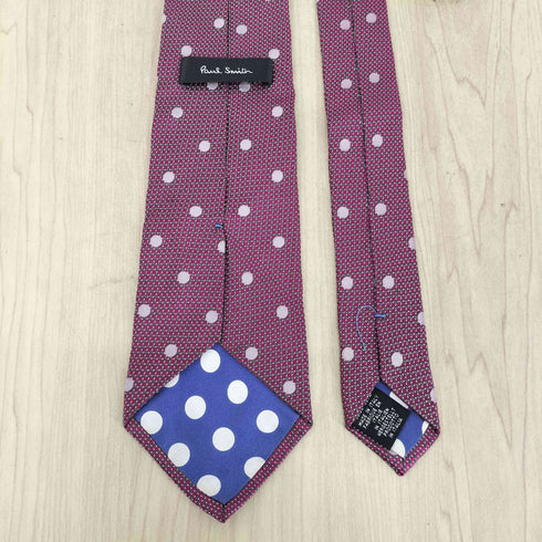 ポールスミス Paul Smith ドット柄シルクネクタイ メンズ
