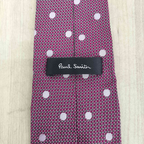 ポールスミス Paul Smith ドット柄シルクネクタイ メンズ