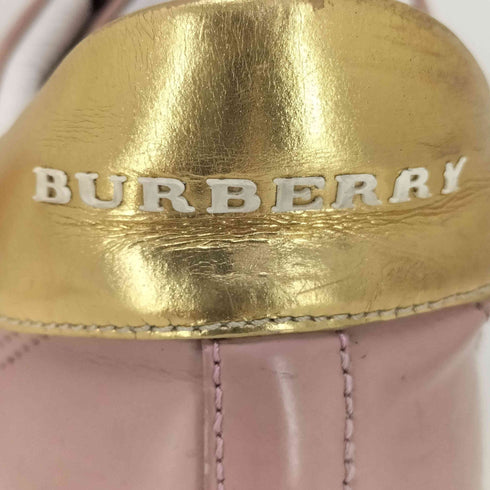 バーバリー BURBERRY Westford ウェストフォード パンチング レザー スニーカー レディース 36