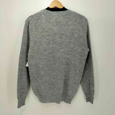 フレッドペリー FRED PERRY 90s 英国製 アーガイル Vネック アクリル ニット メンズ UK:40