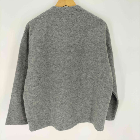 ナチュラルランドリー NATURAL LAUNDRY フェルト ノーカラー ジャケット レディース ONE SIZE