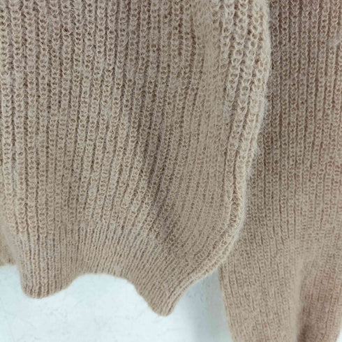 ザラ ZARA フリル デザイン ポリニット レディース M