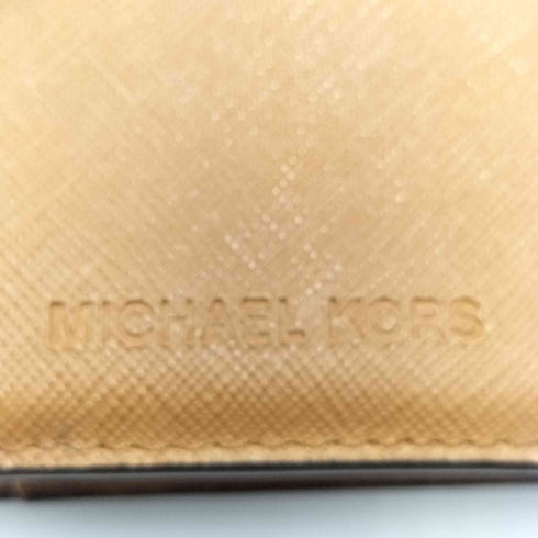 マイケルコース Michael Kors ロゴプレート 2つ折り財布 レディース