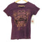 ハードロックカフェ Hard Rock Cafe REVOLUTION フラワー プリント Vネック 半袖 Tシャツ y2k レディース import:S