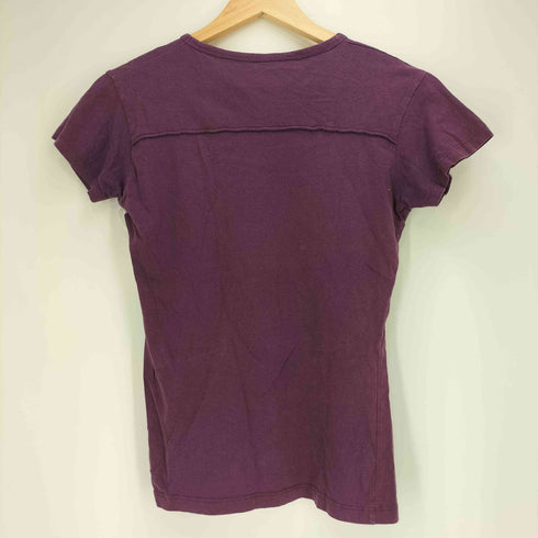 ハードロックカフェ Hard Rock Cafe REVOLUTION フラワー プリント Vネック 半袖 Tシャツ y2k レディース import:S