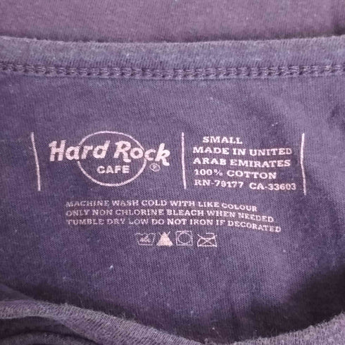 ハードロックカフェ Hard Rock Cafe REVOLUTION フラワー プリント Vネック 半袖 Tシャツ y2k レディース import:S