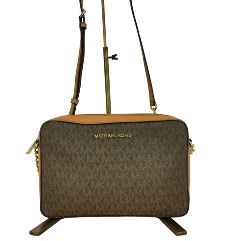 マイケルコース Michael Kors ロゴプレート ショルダーバッグ レディース