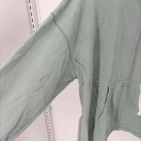ナチュラルランドリー NATURAL LAUNDRY セントラル裏毛 ハーフZIPプルオーバー レディース