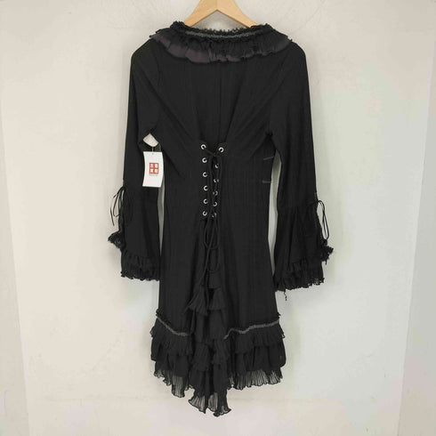 オッズクローチェ OZZCROCE ワンピース レース フリル カーディガン レディース