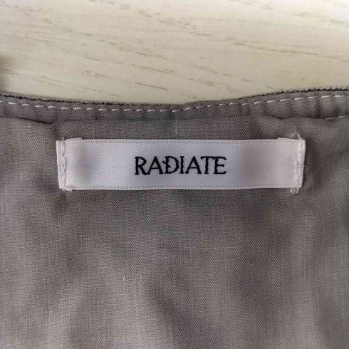 ラディエイト Radiate ジッパー付き デニム オーバーオール レディース M