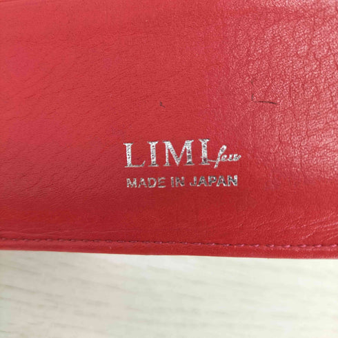リミフゥ LIMI feu ビジュー ストーン レザー 二つ折り がま口 財布 レディース