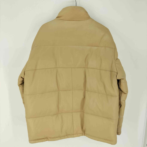 アヴィレックス AVIREX ラムレザー ダウンジャケット メンズ import:L