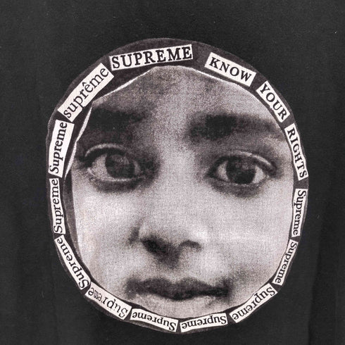 シュプリーム Supreme 17SS Know Your Rights Tee プリント 半袖 Tシャツ メンズ M
