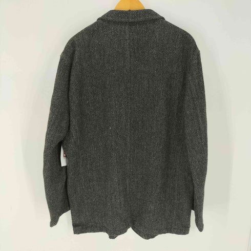 コムデギャルソンオム COMME des GARCONS HOMME 田中オム ヘリンボーン ウール 3B テーラード ジャケット メンズ JPN:L
