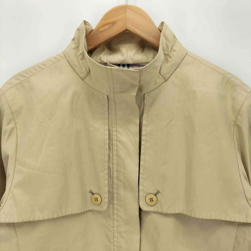 バーバリーゴルフ BURBERRY GOLF 裏地 ノバチェック スタンドカラー ショートコート レディース JPN:M