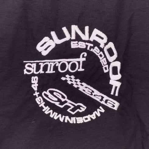サンルーフ sunroof サークルロゴ刺繍 トラックパンツ メンズ JPN:XL