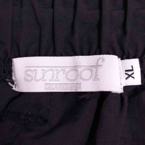 サンルーフ sunroof サークルロゴ刺繍 トラックパンツ メンズ JPN:XL