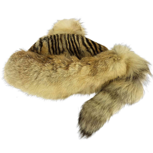 アニマルファーキャップ y2k レディース