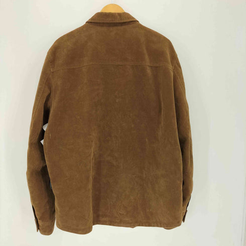 リーバイス Levis Faux Leather Suede Shirt Jacket フェイクレザー スエードシャツジャケット メンズ import:XL