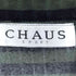 CHAUS SPORT チャウススポーツ ベロアライク ボーダー ハーフジッププルオーバー メンズ S