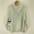 マリテフランソワジルボー MARITHE FRANCOIS GIRBAUD CLASSIC LOGO MELANGE HOODIE ZIP UP クラシック ロゴ メランジ ジップアップ フーディ メンズ M