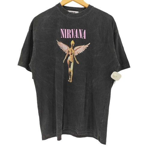 パブリュクス PUBLUX 25ss NIRVANA IN UTERO ピグメント バンドTシャツ メンズ JPN:S