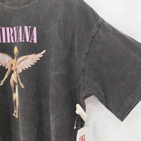 パブリュクス PUBLUX 25ss NIRVANA IN UTERO ピグメント バンドTシャツ メンズ JPN:S