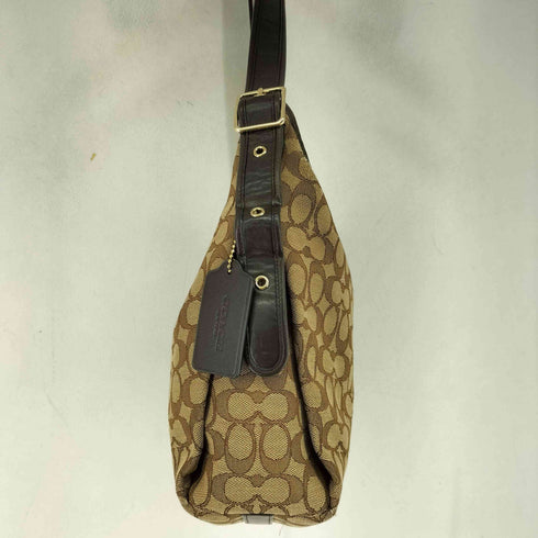 コーチ COACH キャンバス シグネチャー ショルダーバッグ レディース