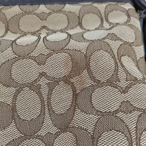 コーチ COACH キャンバス シグネチャー ショルダーバッグ レディース
