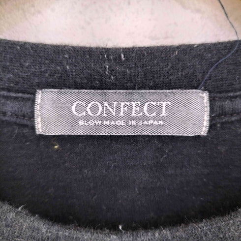コンフェクト confect コットンリネン クルーネックTシャツ メンズ 3