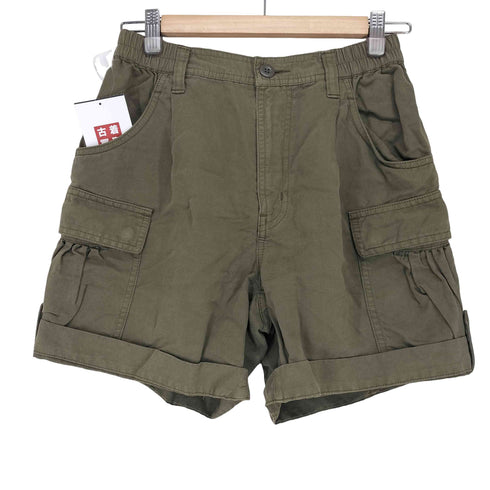 ヒステリックグラマー HYSTERIC GLAMOUR フランダースリネン コットンリネン カーゴショーツ レディース JPN:M