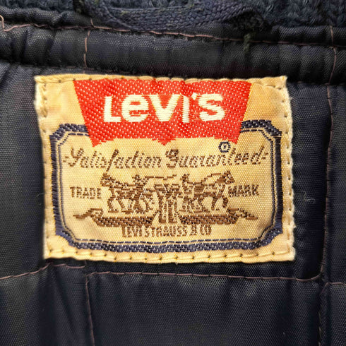 リーバイス Levis 80s イタリア製 ririジッパー 中綿 ボマージャケット メンズ