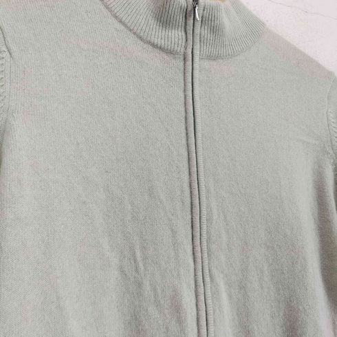 CASHMERE カシミヤ100% ジップアップ セーター レディース