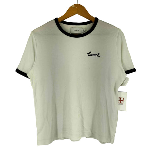 コーチ COACH シグネチャーリンガーTシャツ レディース import:M