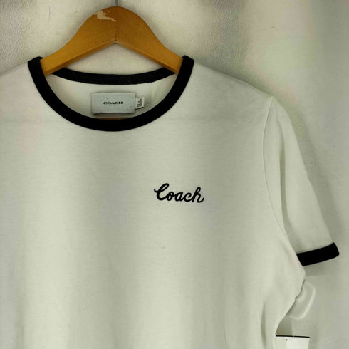 コーチ COACH シグネチャーリンガーTシャツ レディース import:M