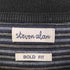 スティーブンアラン Steven Alan HI/TWST BORDER SHORT SLEEVE TEE -BOLD メンズ import:L