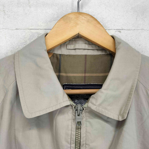 バーバリーズ BURBERRYS MARUZEN TOKYO MADE IN ENGLAND 裏地チェック ジップアップブルゾン メンズ