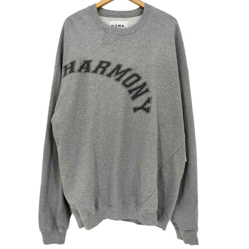 ノーマティーディー NOMA t.d. TWIST COLLEGE SWEAT ツイスト カレッジ スウェット メンズ JPN:3