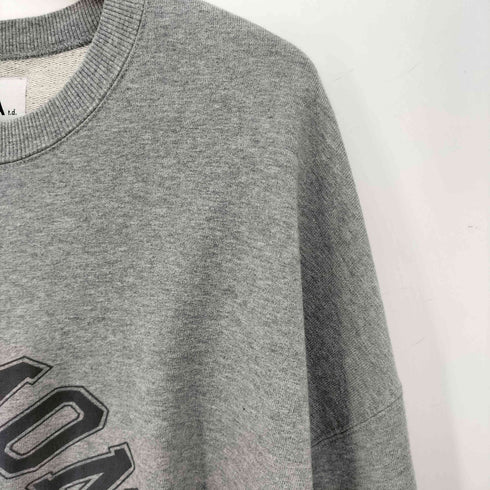 ノーマティーディー NOMA t.d. TWIST COLLEGE SWEAT ツイスト カレッジ スウェット メンズ JPN:3