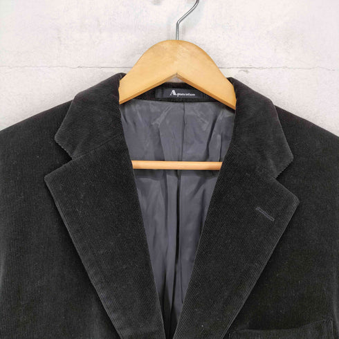 アクアスキュータム AQUASCUTUM コーデュロイ3Bテーラードジャケット メンズ 98AB6