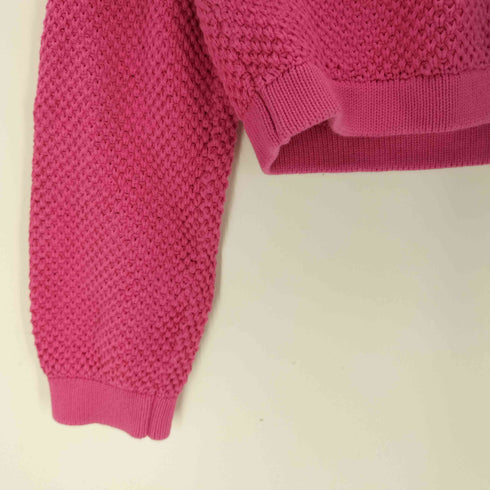 ピンコ PINKO ビジュー コットン ニット カーディガン レディース import:S