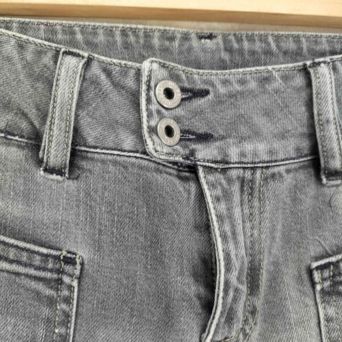 ディーゼル DIESEL hush ブラック フレアデニムパンツ レディース 27inch