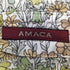 アマカ amaca 花柄 レギュラーカラー ピンタック シャツ レディース JPN:38