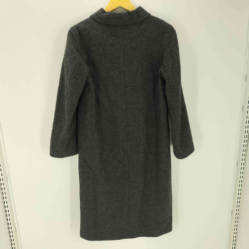 アニエスベー agnes b. 90S-00S OLD サンライズ期 MADE IN FRANCE フランス製 ウール コットン リバーシブル ステンカラー コート レディース JPN:0