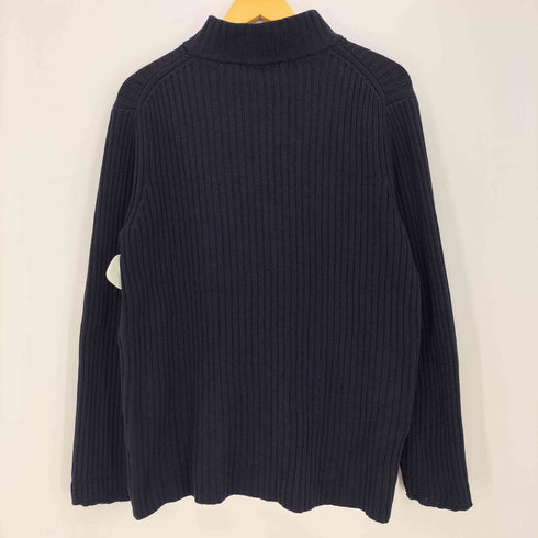 ユニクロプラスジェイ UNIQLO+J ミドルゲージ リブ フルジップ セーター メンズ JPN:L