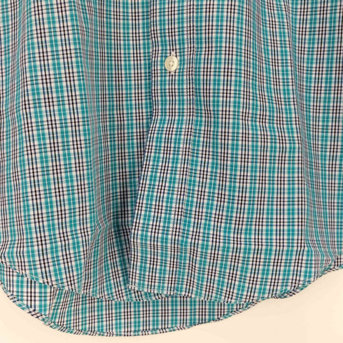 ブルックスブラザーズ BROOKS BROTHERS チェック BD S/S シャツ メンズ import:S