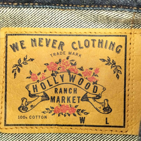 ハリウッドランチマーケット HOLLYWOOD RANCH MARKET デニム トラッカージャケット メンズ JPN:1